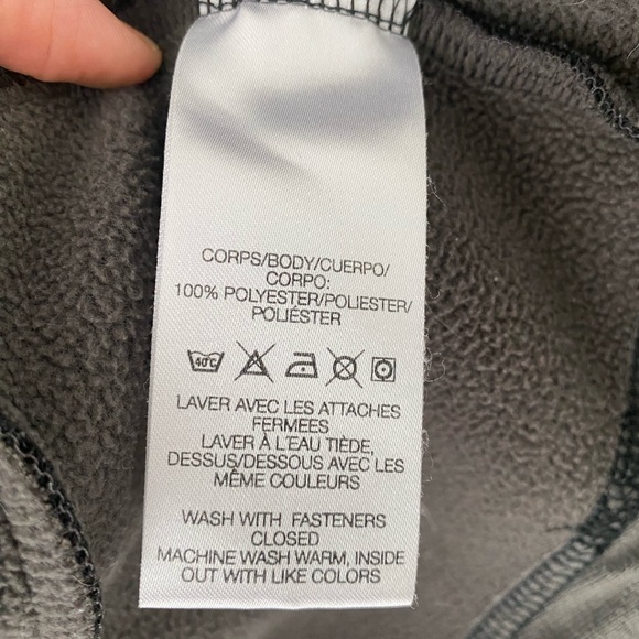 SALOMON full zip mid layer black S - Picture 5 of 6